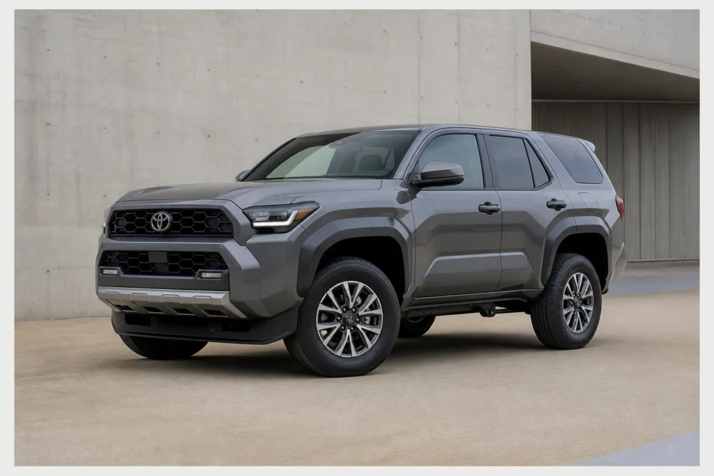 Toyota 4Runner front three-quarter view