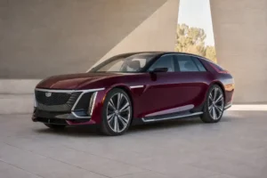 Cadillac CELESTIQ front three-quarter view