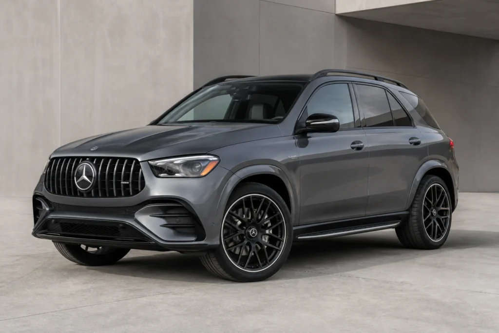 Mercedes-AMG GLE 53 front three-quarter view
