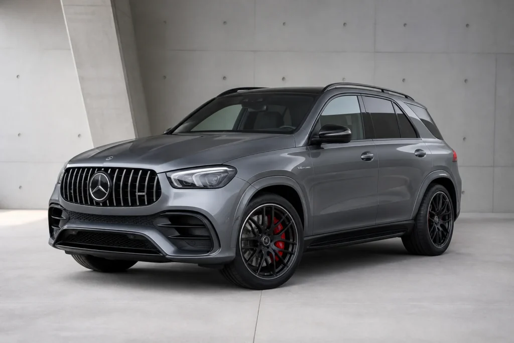 Mercedes-AMG GLE 63 S front three-quarter view