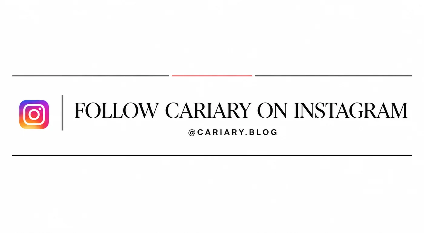 Follow Cariary on Instagram at @cariary.blog