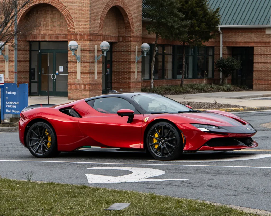 Ferrari SF90 Stradale side profile
