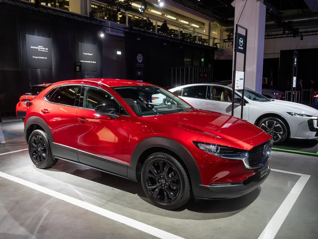 Mazda CX-30 front three-quarter view