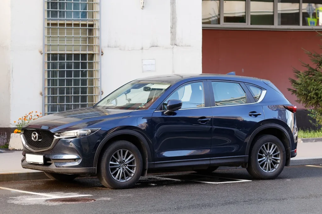 Mazda CX-5 front three-quarter view