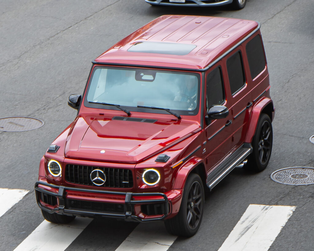 Mercedes-AMG G63 exterior badge detail