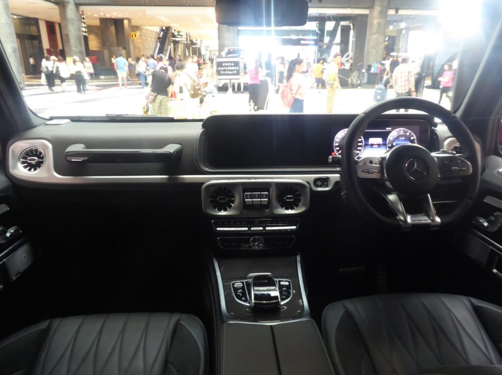 Mercedes-AMG G63 interior dashboard