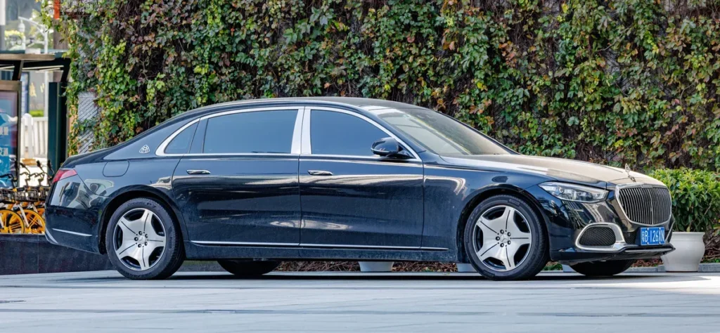 Mercedes-Maybach S-Class side profile