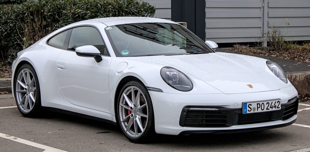 Porsche 911 Carrera S front design detail