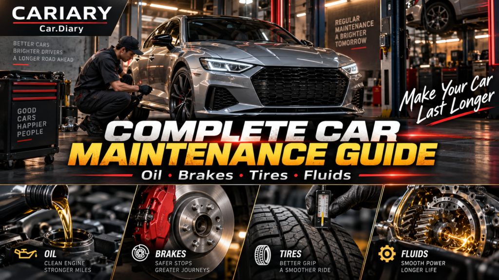 The Complete Car Maintenance Guide: What to Check and When to Replace It