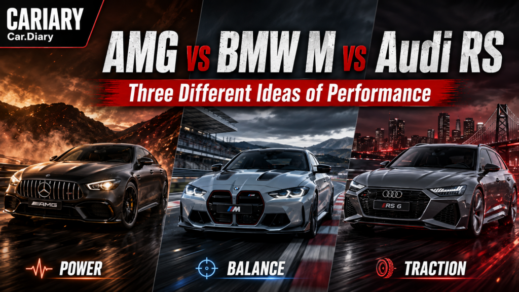 AMG vs BMW M vs Audi RS: Which Performance Philosophy Is Best?