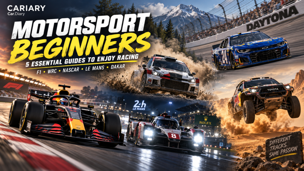 Motorsport for Beginners: 5 Essential Guides to Enjoy Racing