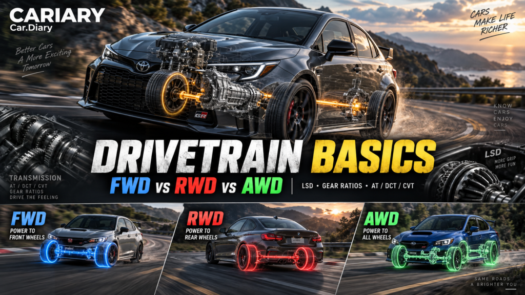 Drivetrain Basics: 5 Essential Ideas to Enjoy Cars