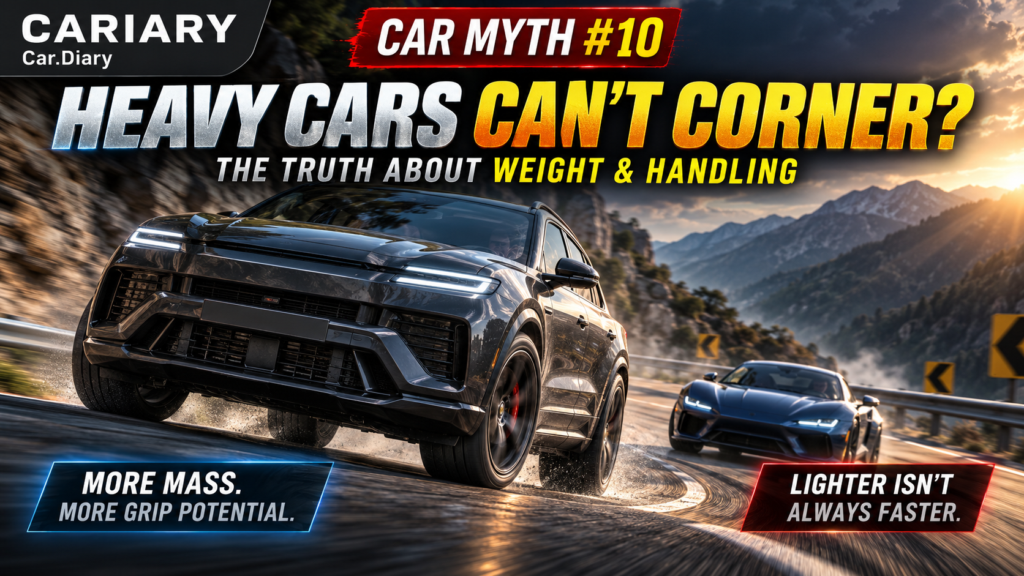 Car Myth 10: Are Heavy Cars Always Bad at Cornering?