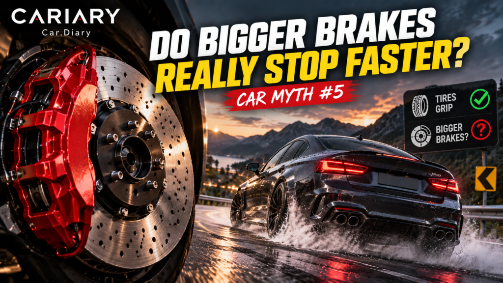 Car Myth 5: Do Bigger Brakes Really Stop a Car Faster?