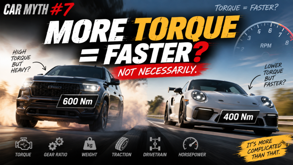 Car Myth 7: Does More Torque Always Mean Better Acceleration?