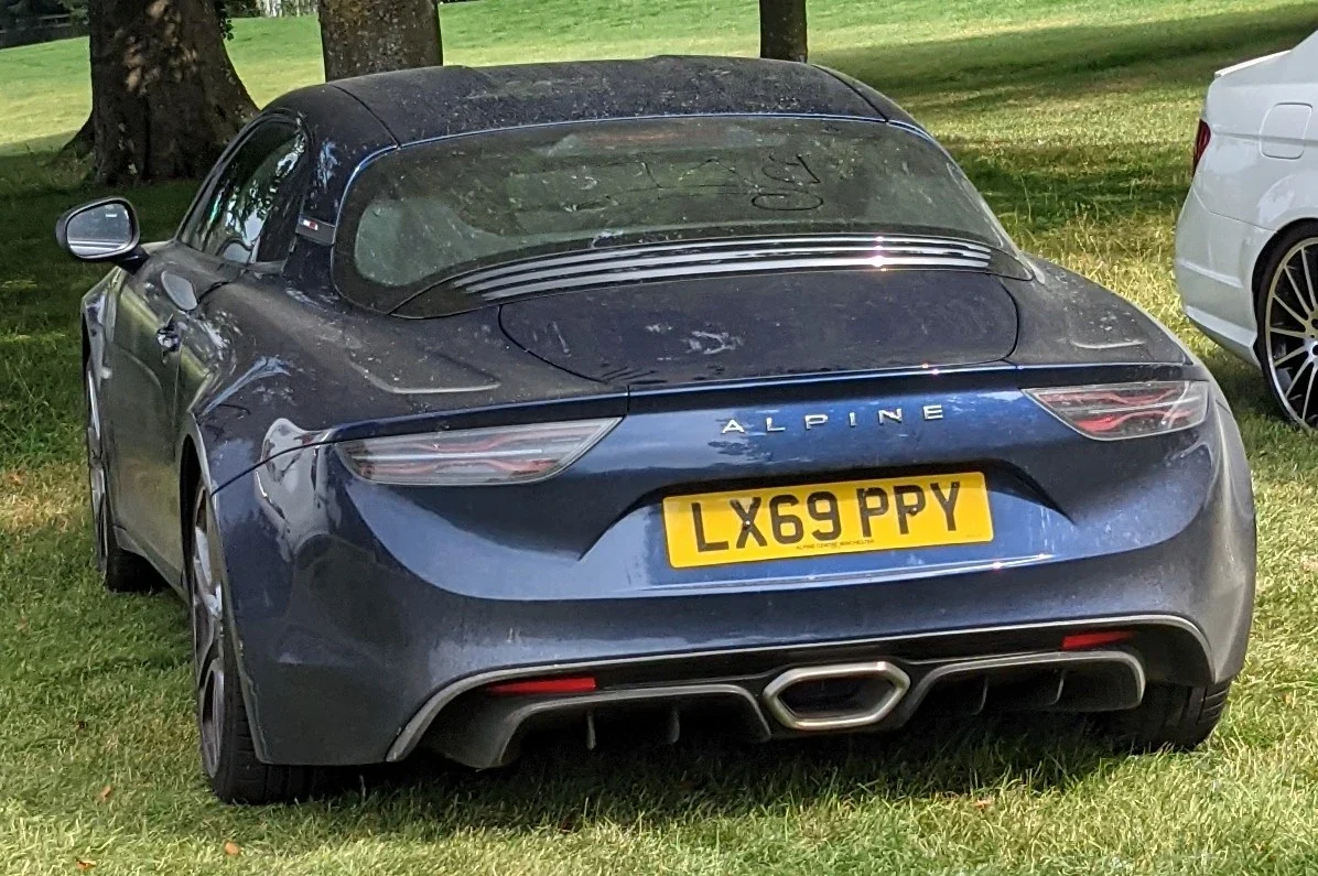 Alpine A110 Pure rear view