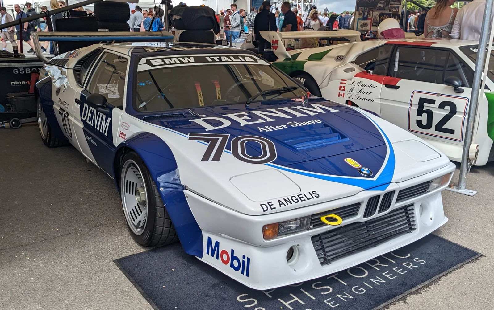BMW M1 Procar race car in BMW Motorsport colors