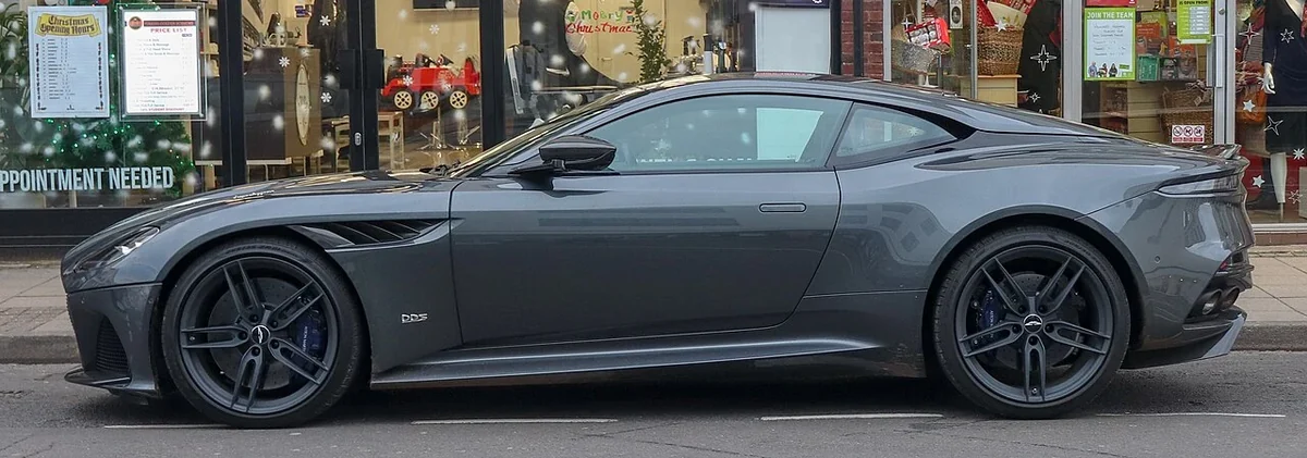 Aston Martin DBS Superleggera side profile