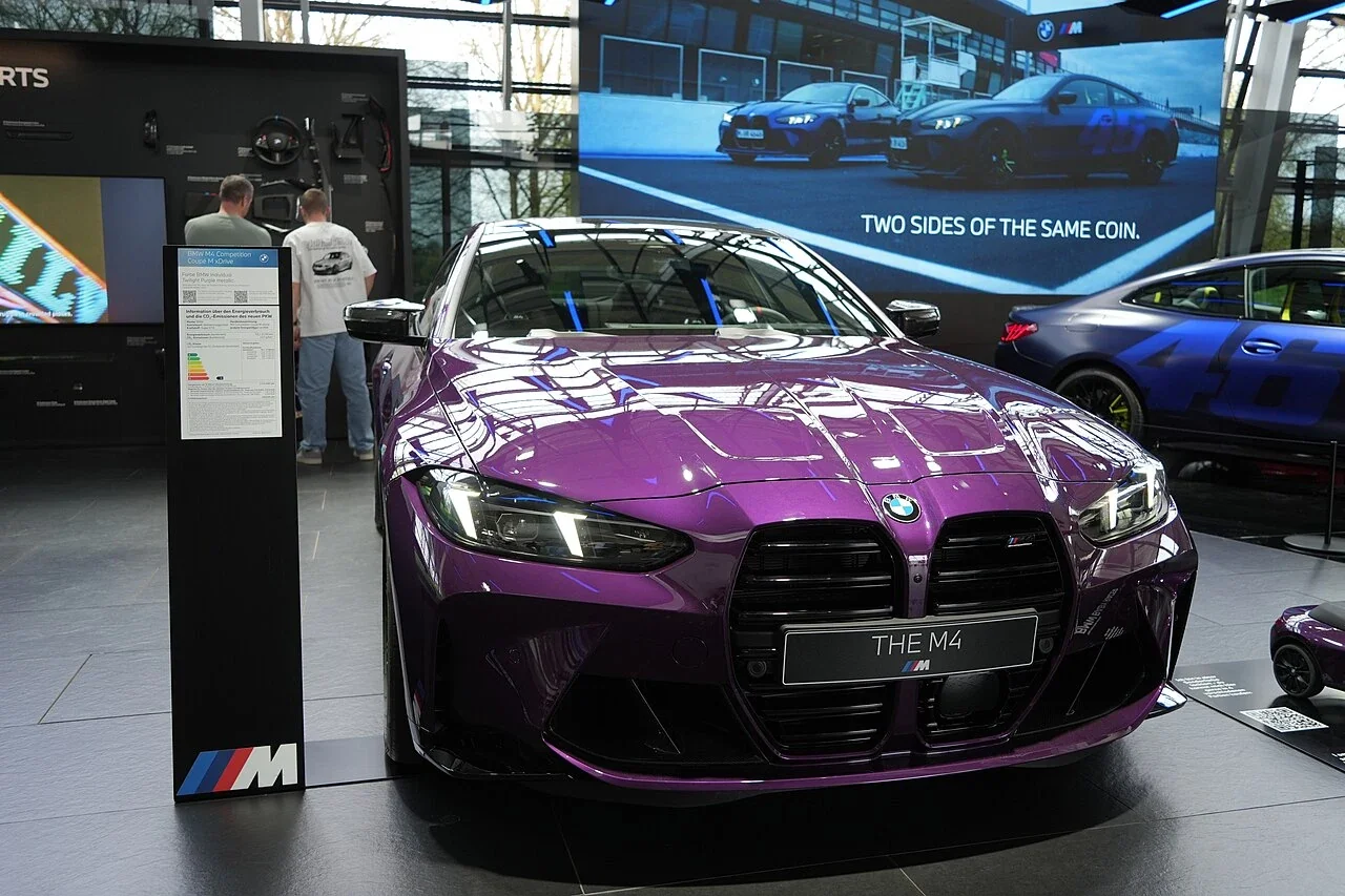 Facelift BMW M4 Competition xDrive at BMW Welt