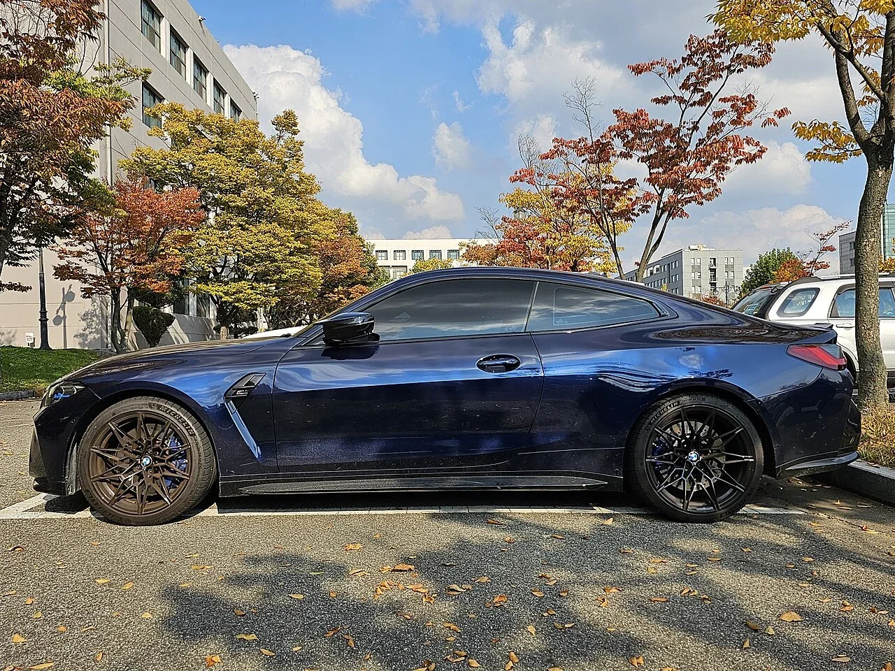 BMW M4 Competition G82 side profile