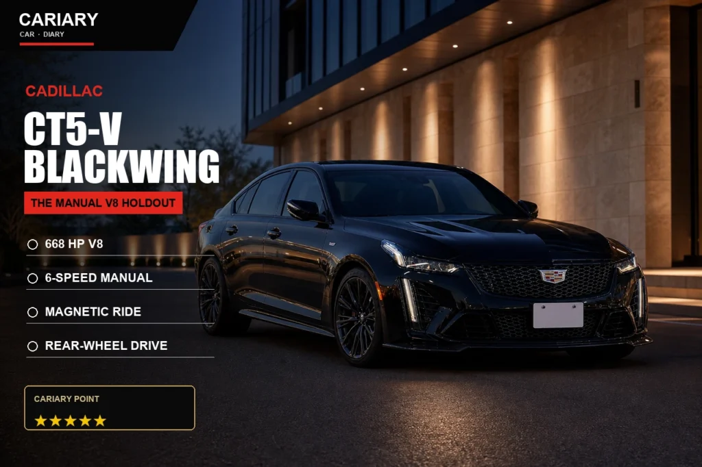 Cadillac CT5-V Blackwing Review: The Manual V8 Super Sedan