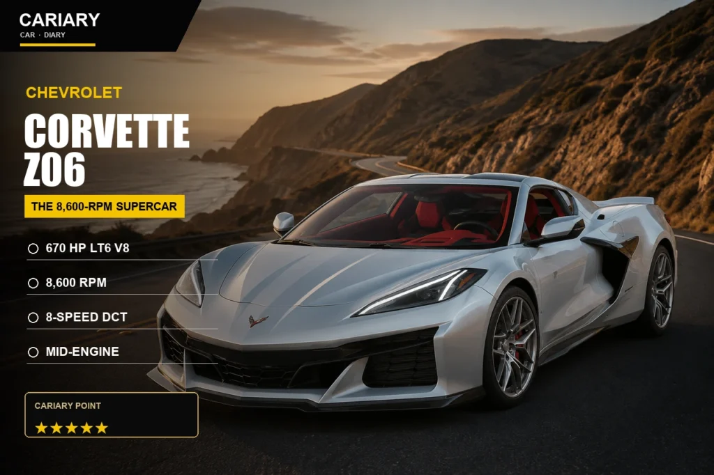 Chevrolet Corvette Z06 Review: The 8,600-RPM American Supercar
