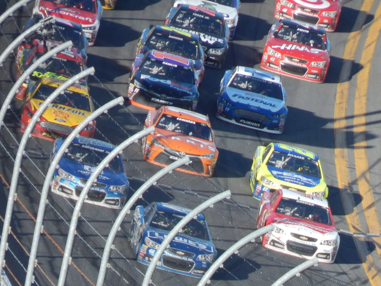 How to Watch NASCAR pack racing with cars running three wide at Daytona