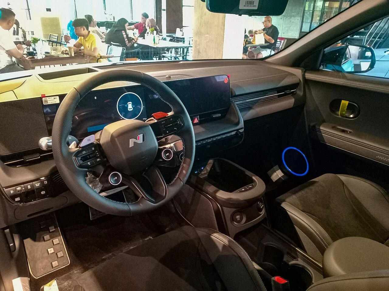 Hyundai IONIQ 5 N dashboard and front console