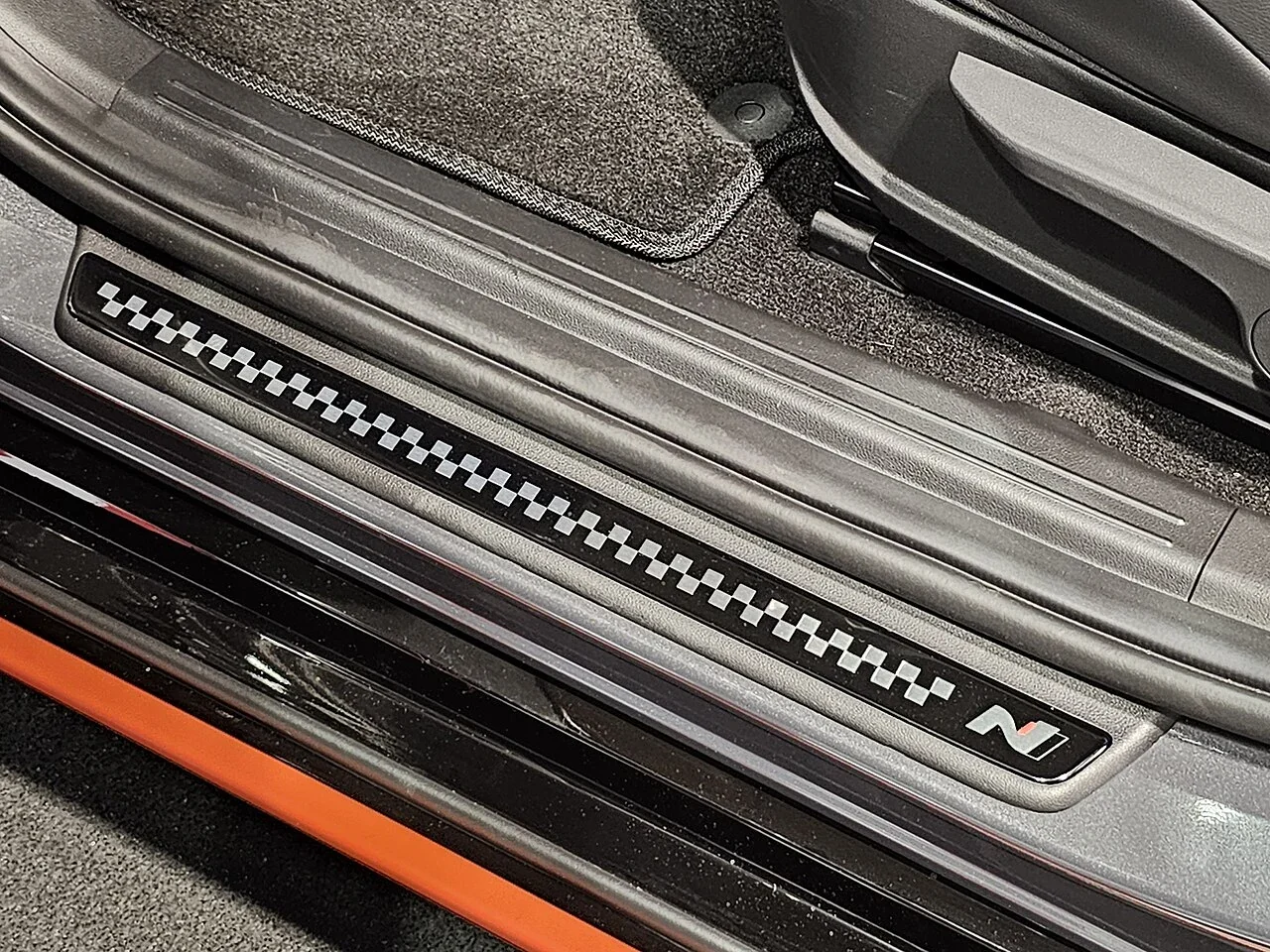 Hyundai IONIQ 5 N door sill and seat base