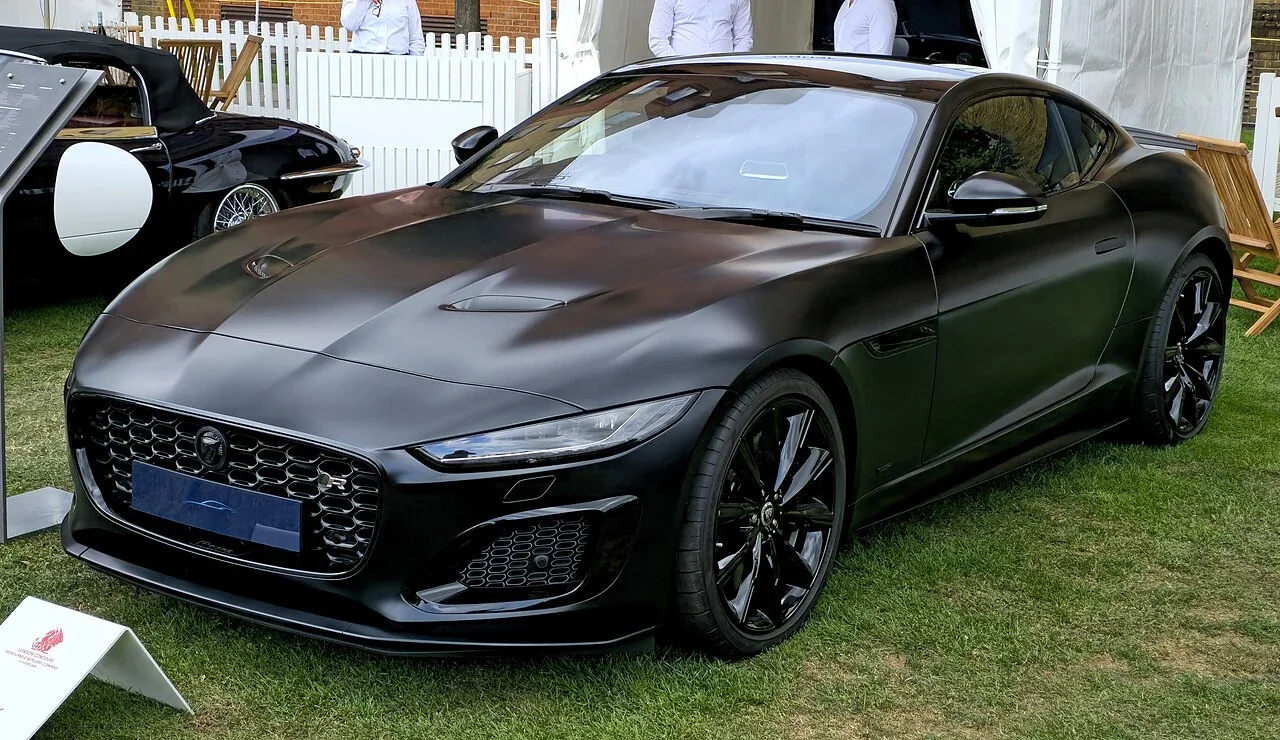 Jaguar F-TYPE R75 Coupe front three-quarter view