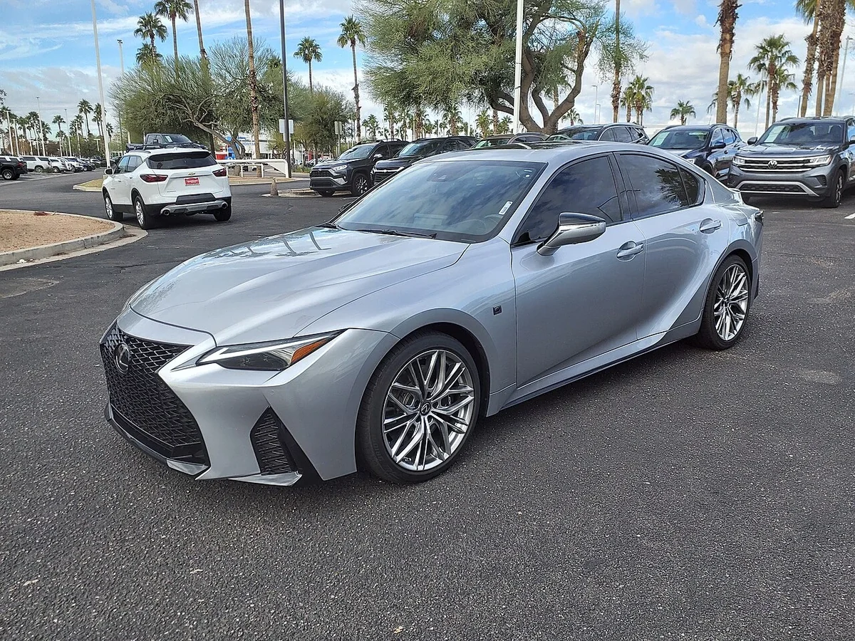 2022 Lexus IS 500 F SPORT Performance in silver