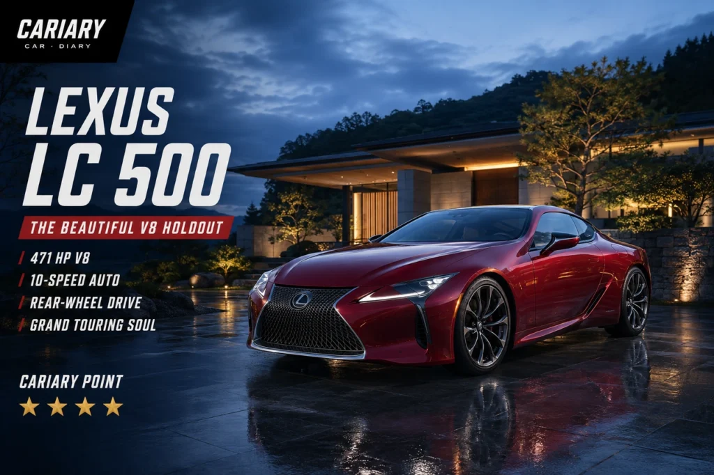 Lexus LC 500 Review: The Beautiful V8 Holdout