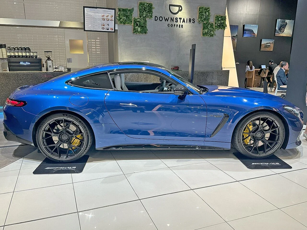 Mercedes-AMG GT 63 two-door coupe profile