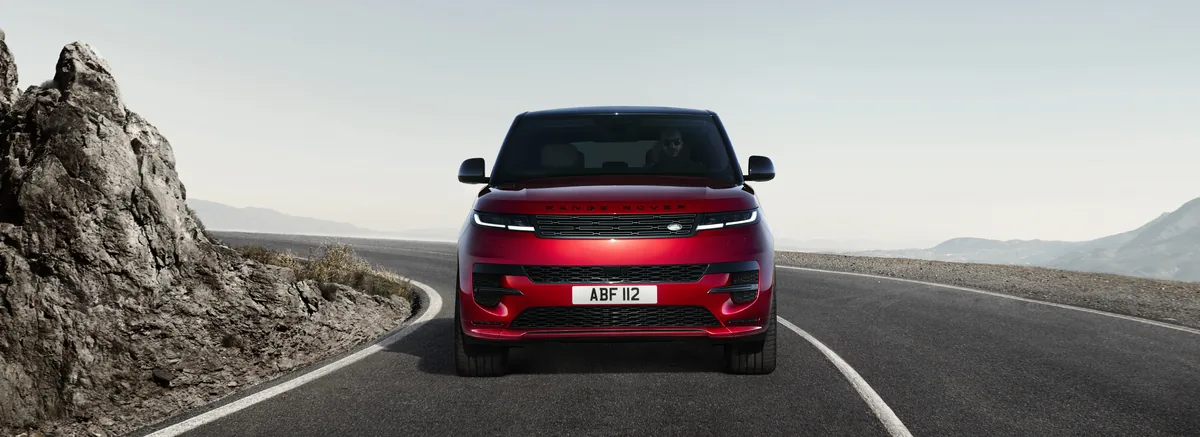Range Rover Sport Review: third-generation Range Rover Sport viewed from the front