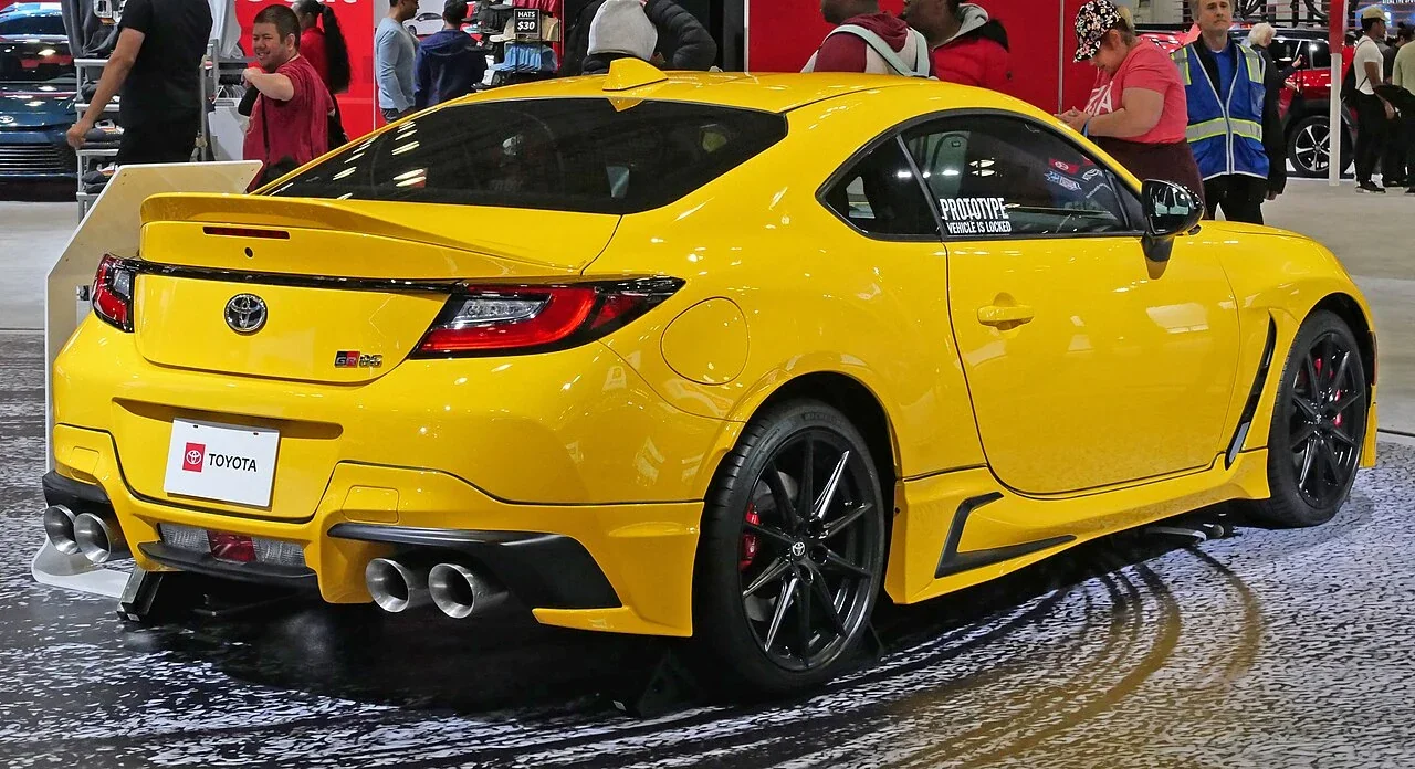 2026 Toyota GR86 Yuzu Edition rear quarter