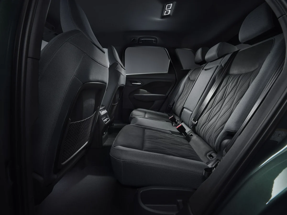 Audi Q3 rear seating
