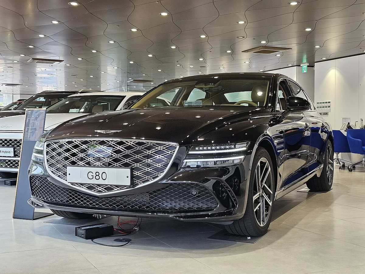 Genesis G80 2.5T facelift front design