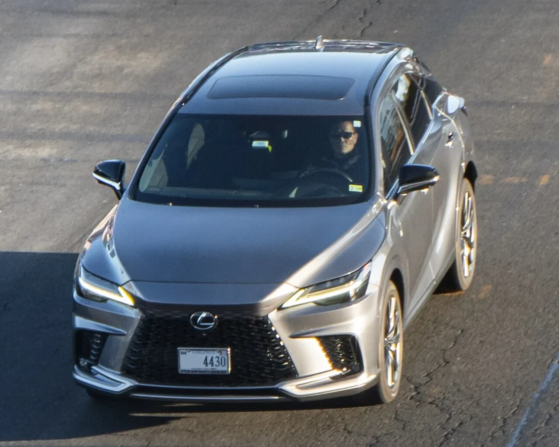 Lexus RX 350 on an urban street in the United States