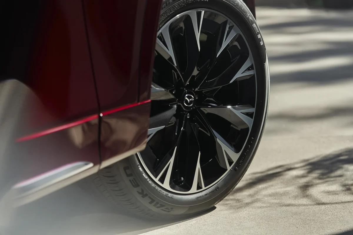 Mazda CX-90 wheel and tire detail