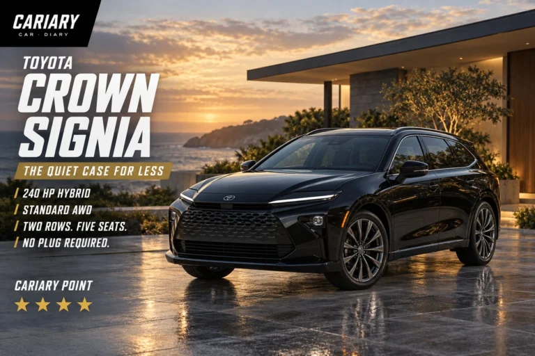 Toyota Crown Signia Review: The Quiet Case for Wanting Less