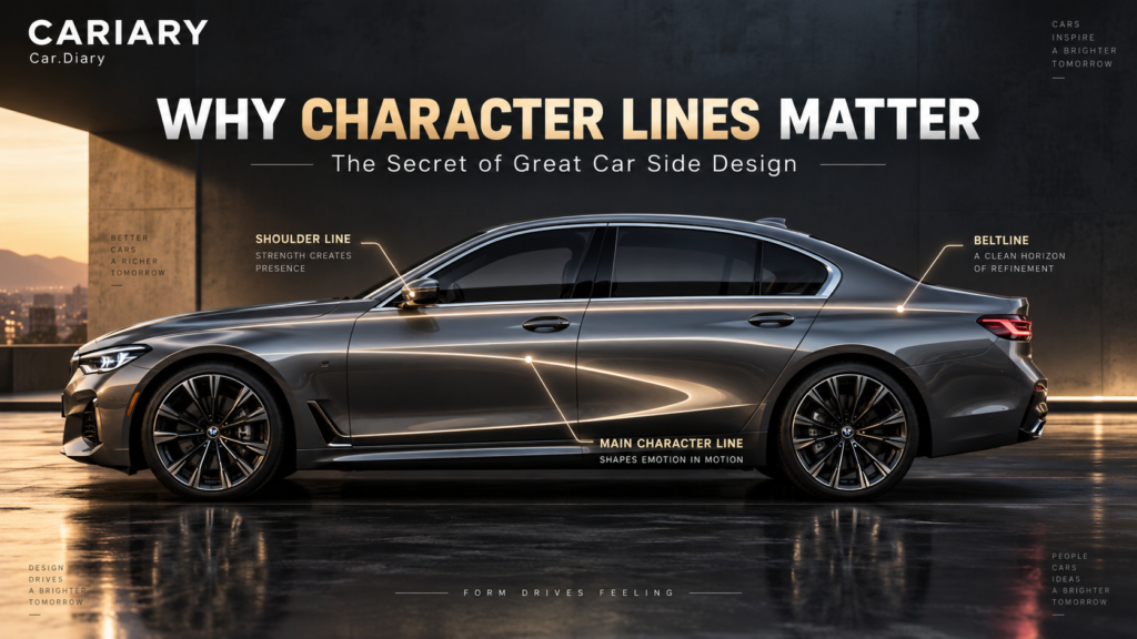 Character Lines: Why One Crease Can Change a Car's Personality