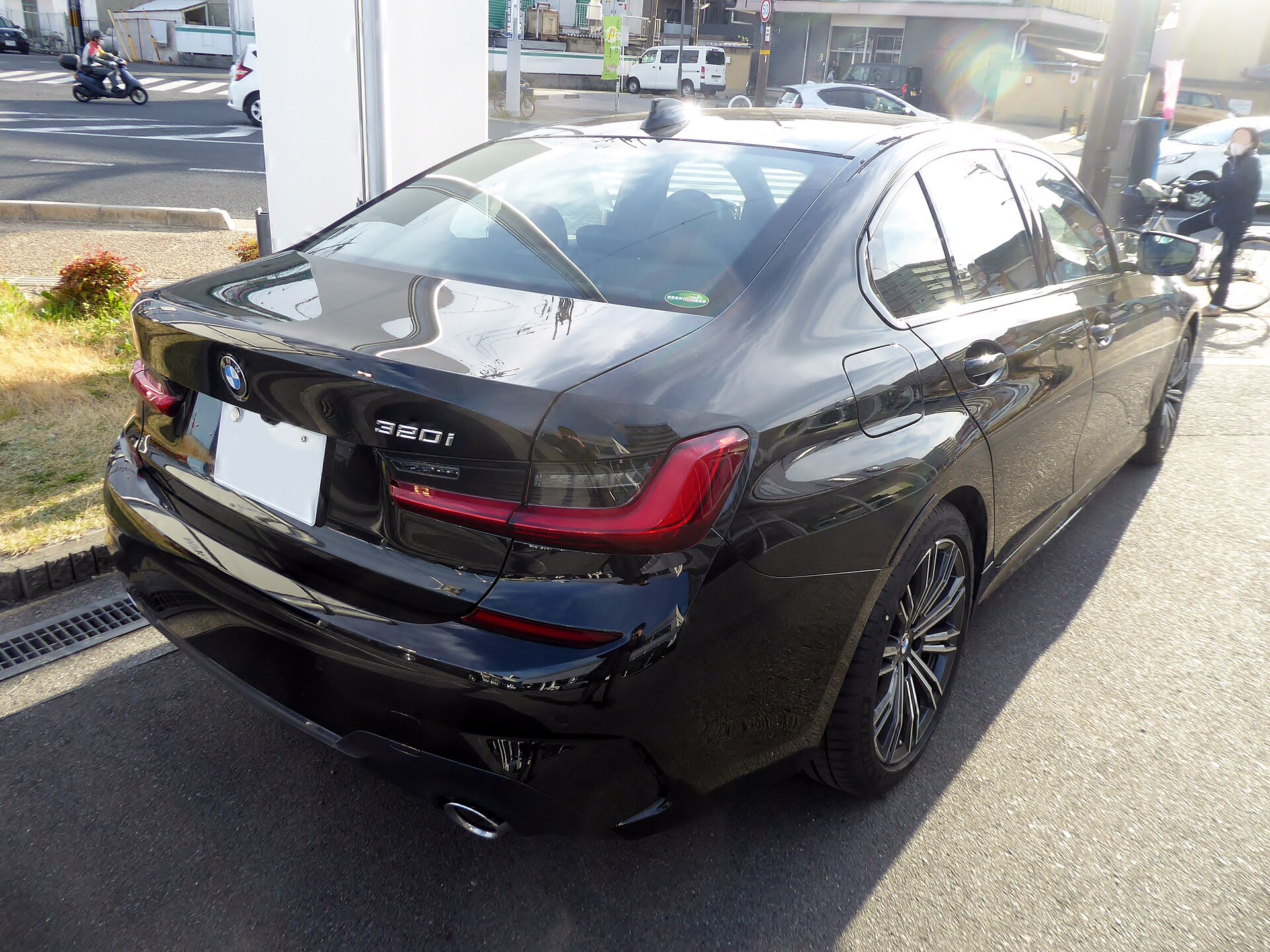 BMW 320i G20 rear view