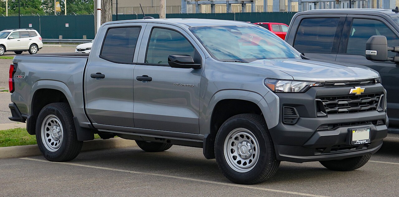 Grey 2023 Chevrolet Colorado WT 4WD