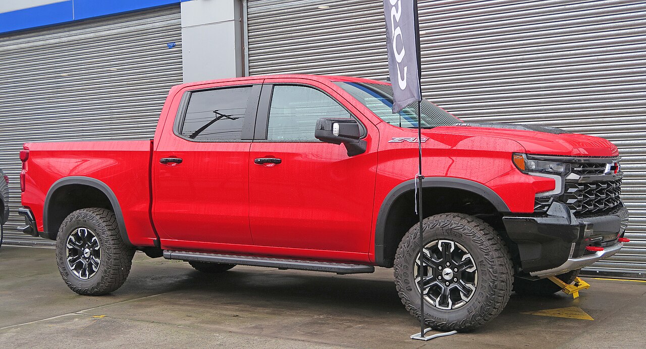 Red 2023 Chevrolet Silverado ZR2