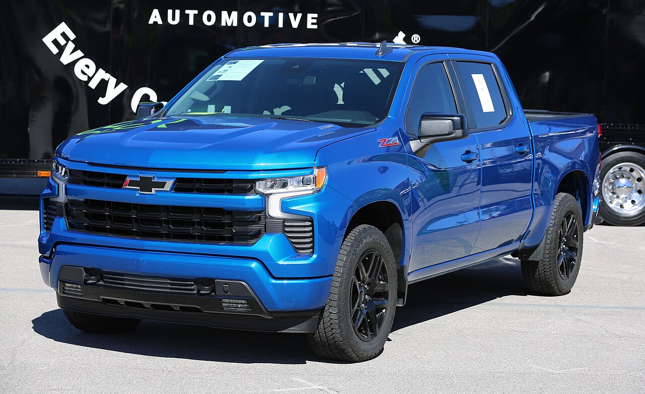 Blue 2023 Chevrolet Silverado 1500 RST