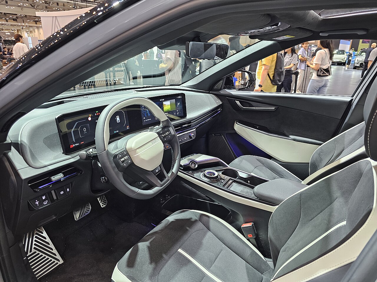 Facelift Kia EV6 GT-Line cockpit