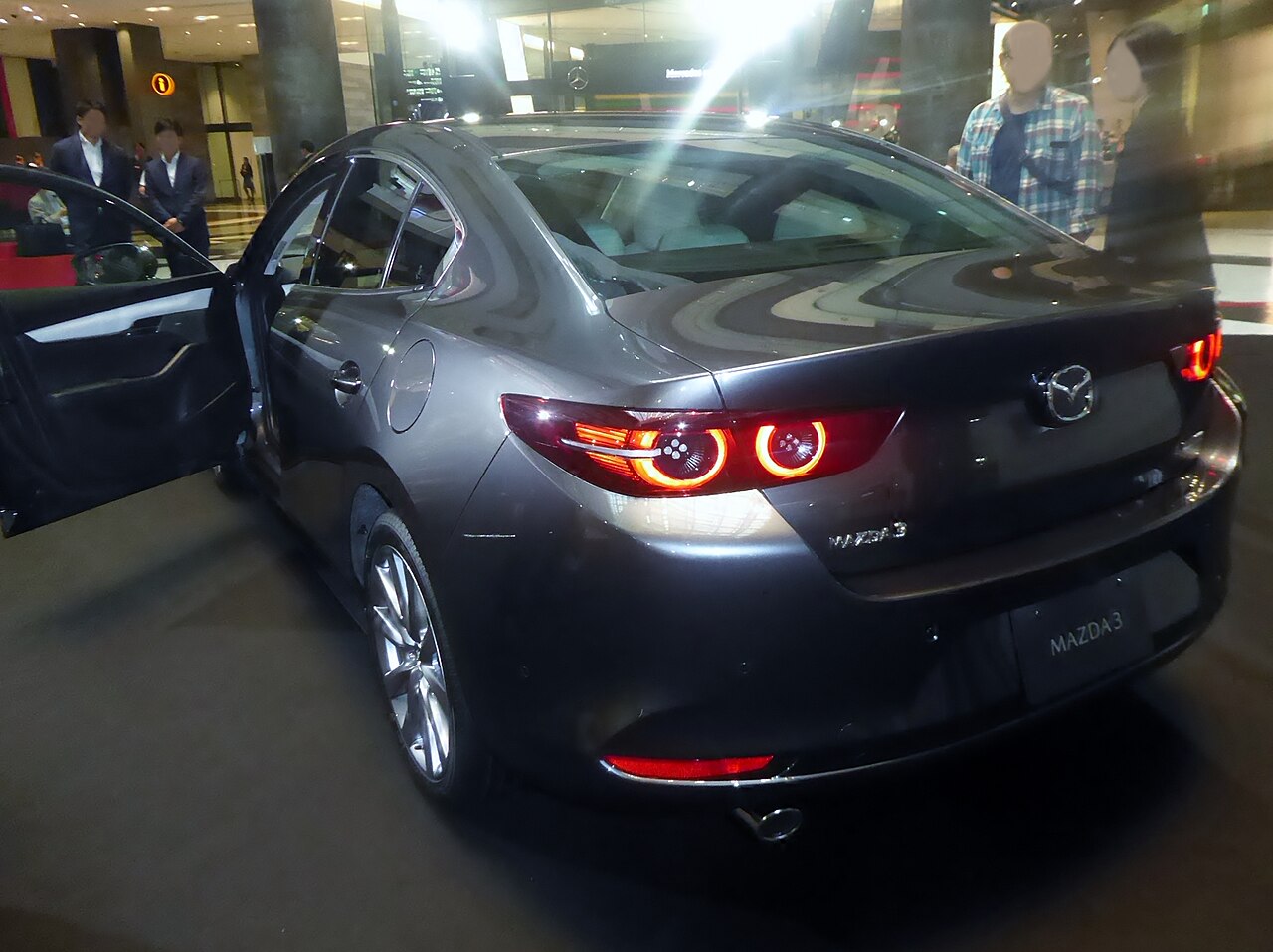 Mazda3 BP sedan 20S rear in Japan