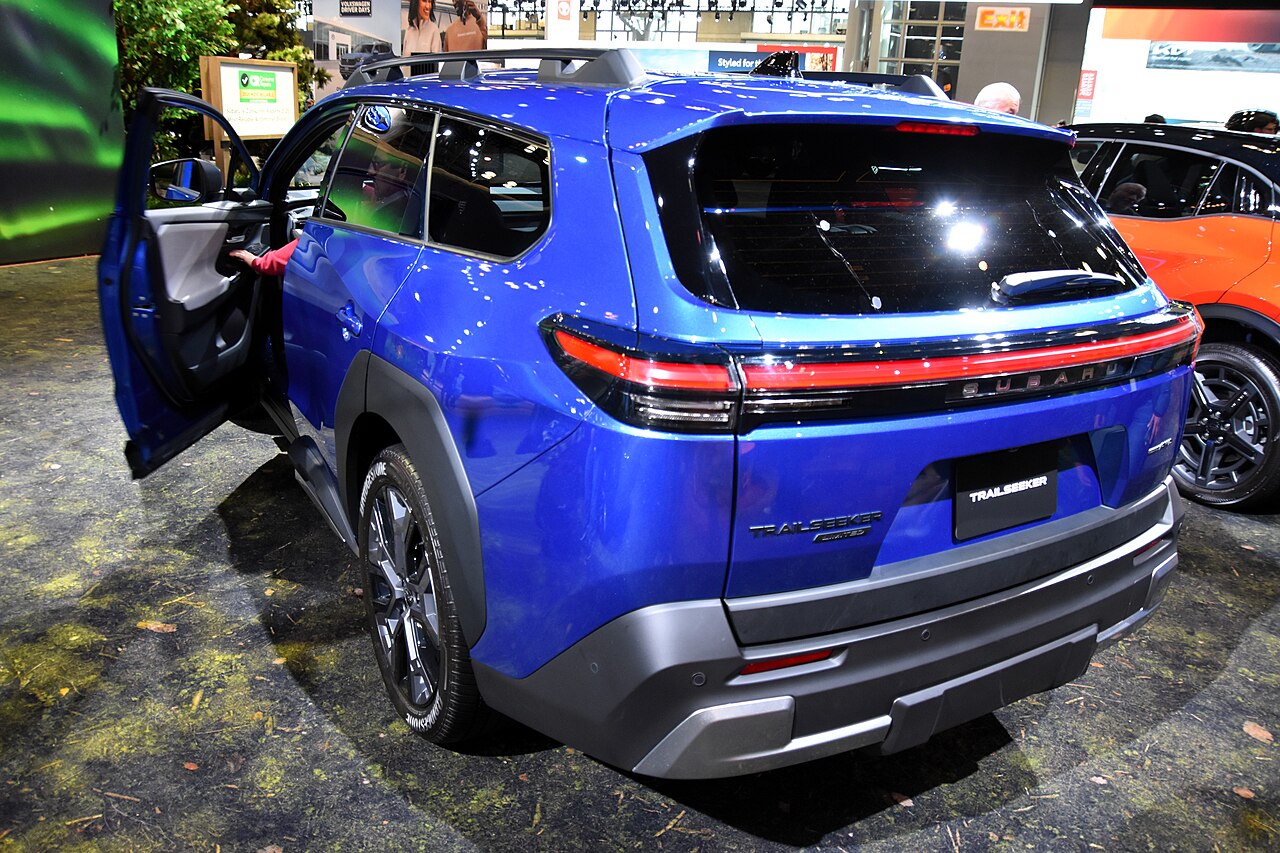 Subaru Trailseeker Limited AWD at an exhibition