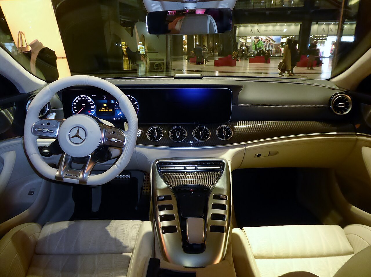 Mercedes-AMG GT 63 S X290 dashboard and centre console