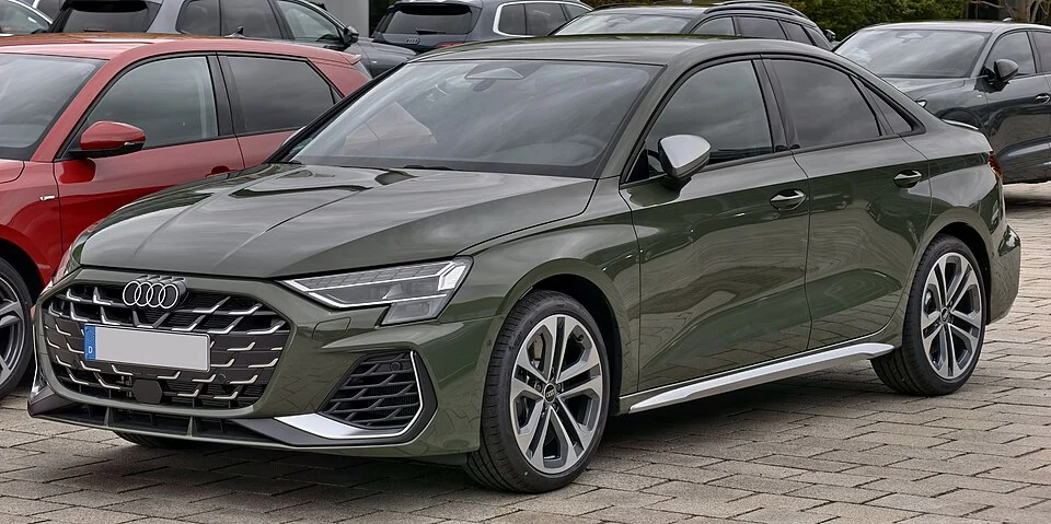 Facelift Audi S3 sedan 8Y, front view
